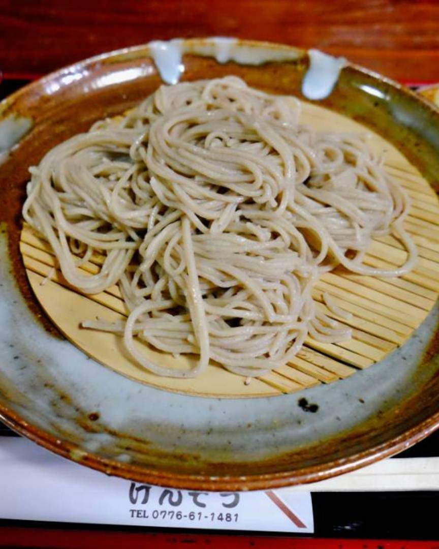 There was also a delicious soba restaurant nearby.